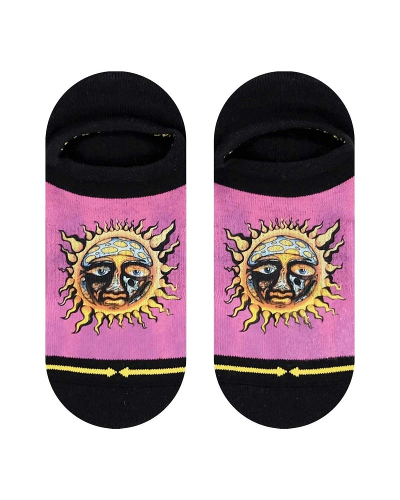 Sublime Sun Logo No Show Socks - Pink $6.50 Footware