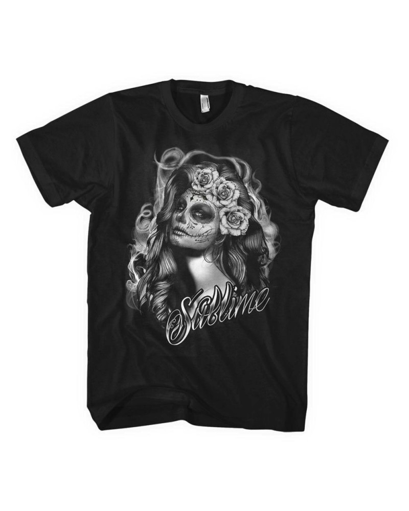 Sublime Sugar Skull Princess Unisex Tee $7.98 Shirts