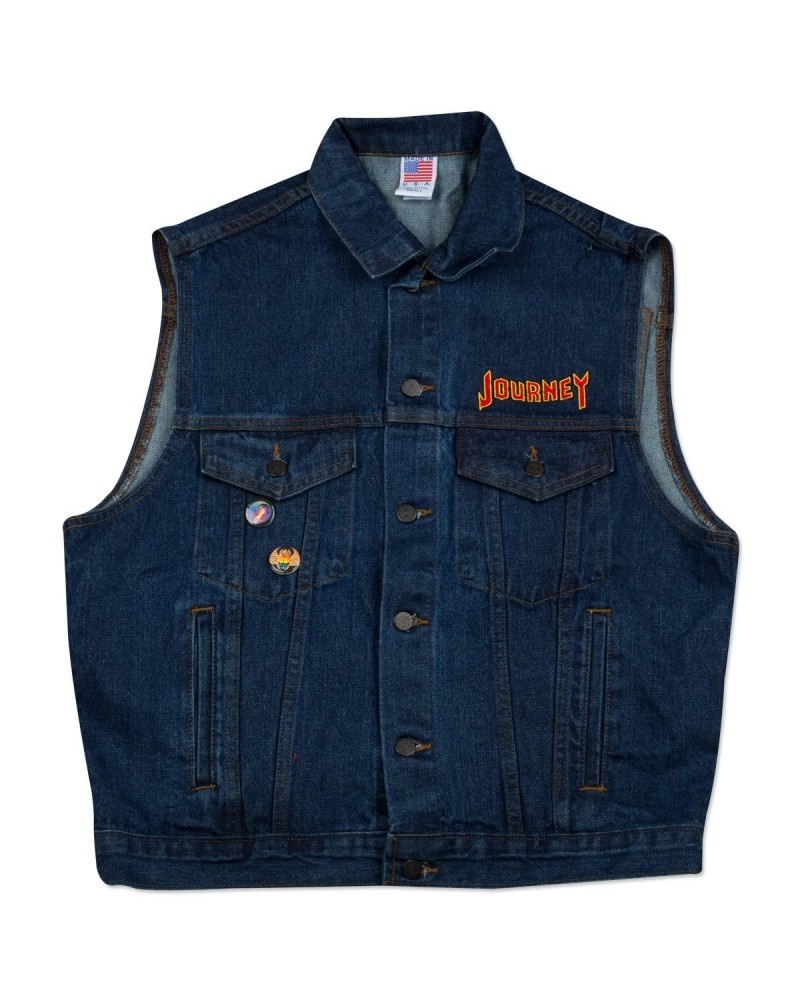 Journey 2014 Tour Denim Vest $38.00 Outerwear