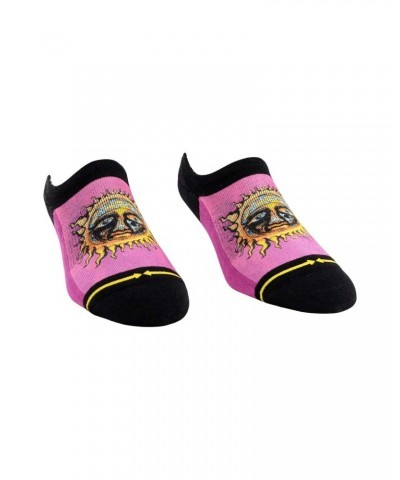 Sublime Sun Logo No Show Socks - Pink $6.50 Footware