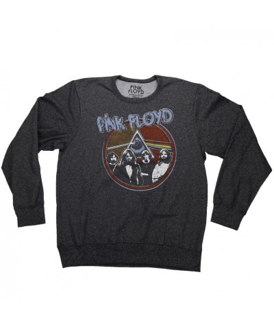 Pink Floyd Women's Funky Eclipse Lightweight Crew Neck Fleece $11.48 Outerwear