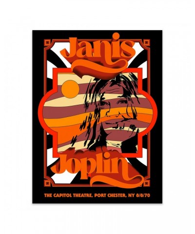 Janis Joplin 8/8/1970 Anniversary Poster - Main Edition $16.40 Decor