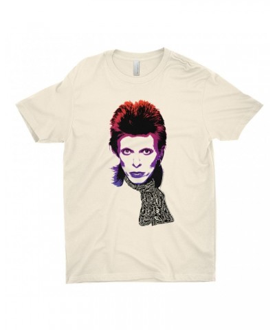 David Bowie T-Shirt | Rainbow Sketch Shirt $10.73 Shirts