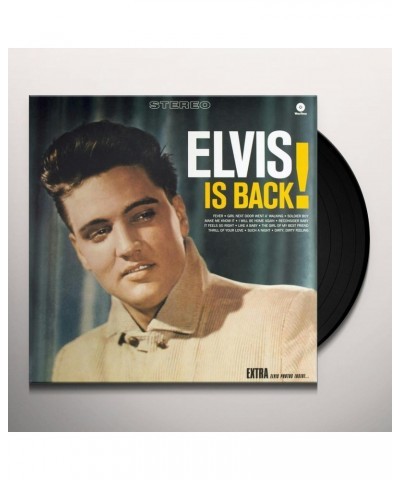 Elvis Presley IS BACK PLUS 4 BONUS TRACKS Vinyl Record $5.92 Vinyl