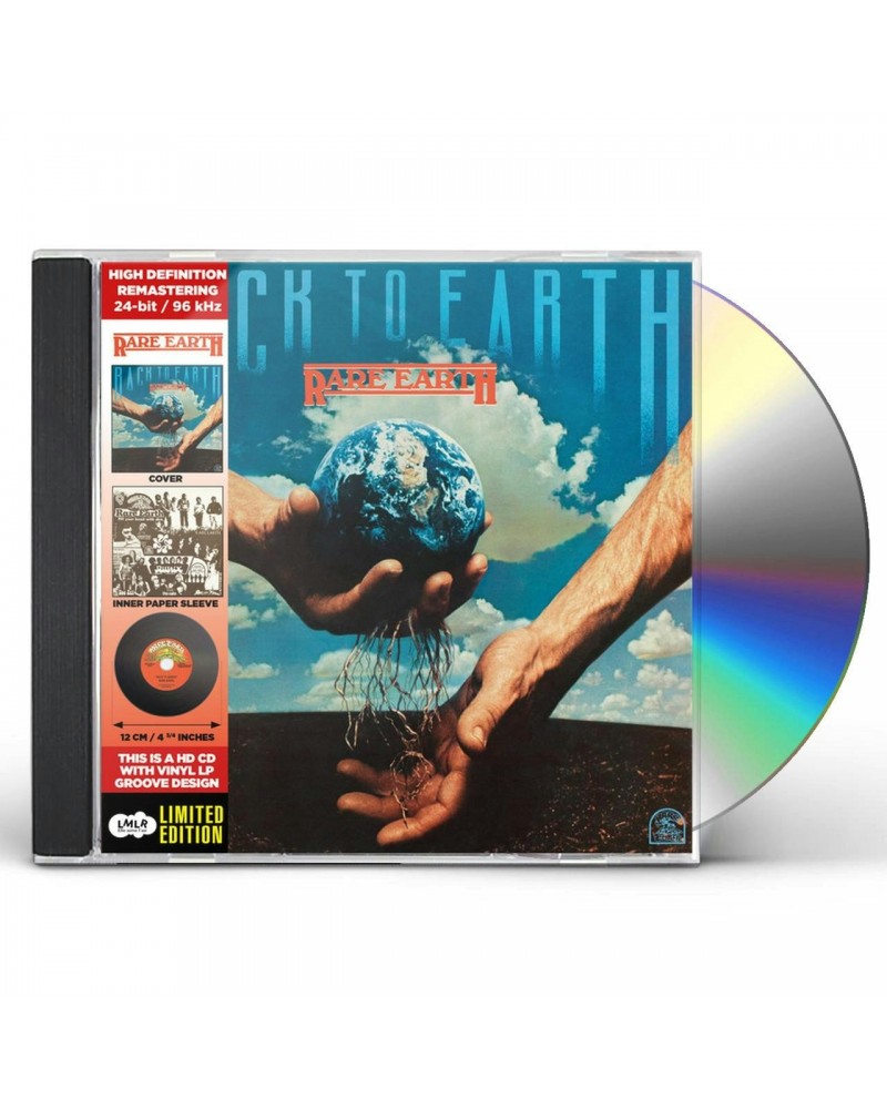 Rare Earth BACK TO EARTH CD $4.41 CD