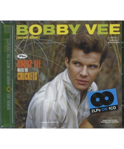 Bobby Vee CD - Bobby Vee / Bobby Vee Meets The Crickets $10.96 CD