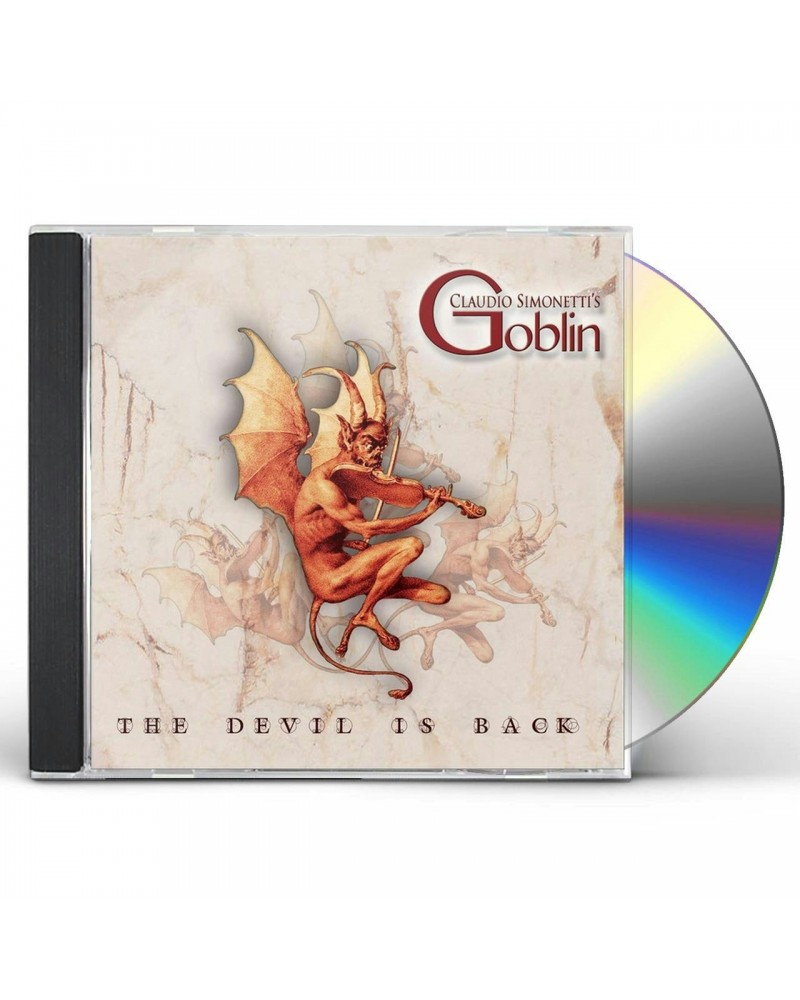 Claudio Simonetti's Goblin DEVIL IS BACK CD $10.96 CD