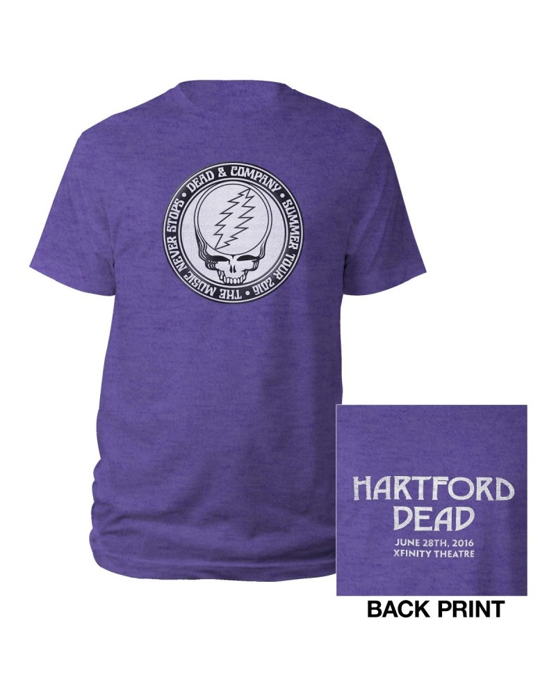 Dead & Company Hartford CT Stealie Event Tee $13.31 Shirts