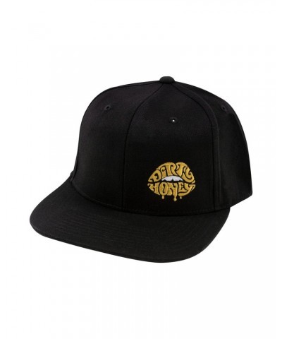 Dirty Honey Lips Flat Brim 1-Panel Logo Hat $7.74 Hats