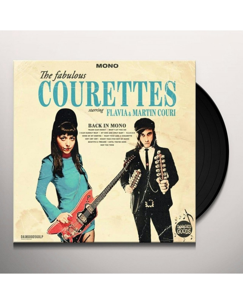 The Courettes Back In Mono Vinyl Record $8.28 Vinyl