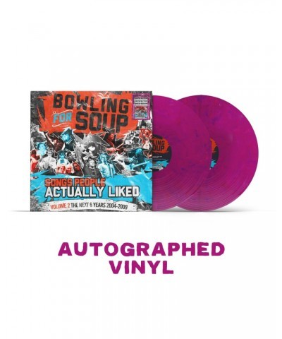 Bowling For Soup Songs People Actually Liked - Volume 2 Autographed Vinyl $20.39 Vinyl