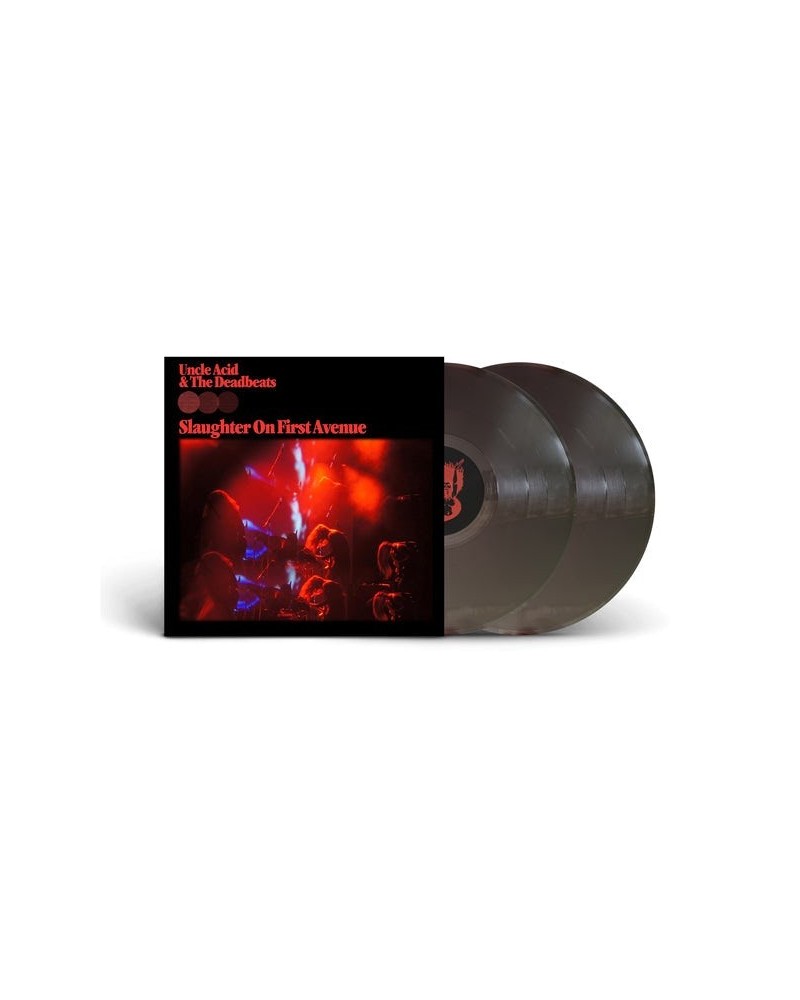 Uncle Acid & The Deadbeats LP - Slaughter On First Avenue (Transparent Black Vinyl) $22.47 Vinyl