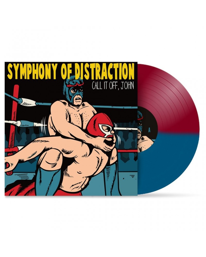 Symphony Of Distraction Call It Off John - Red/Blue Split Vinyl $10.25 Vinyl