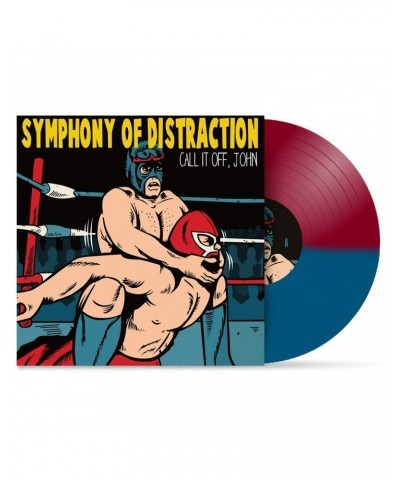 Symphony Of Distraction Call It Off John - Red/Blue Split Vinyl $10.25 Vinyl