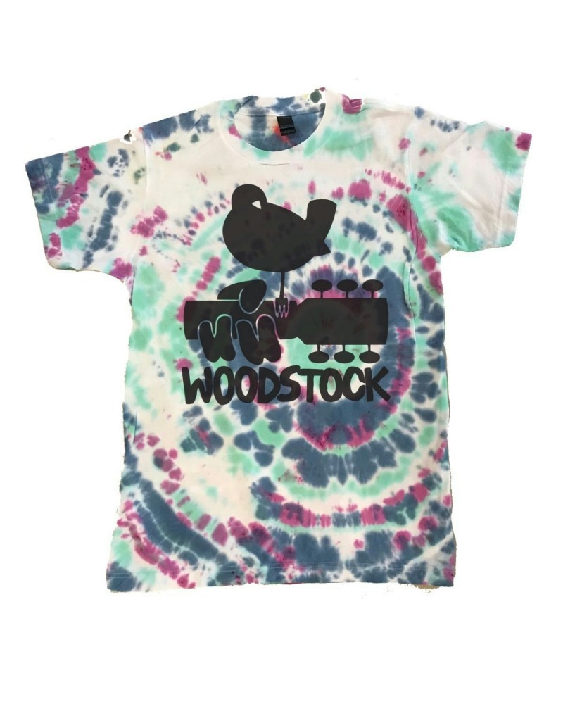 Woodstock Tie-Dye Logo T-Shirt $13.20 Shirts