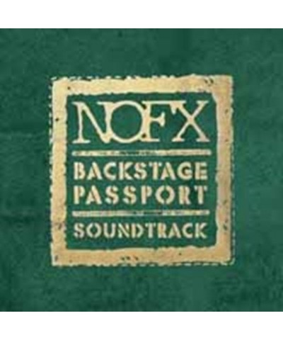 NOFX CD - Backstage Passport Soundtrack $17.56 CD