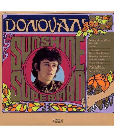 Donovan SUNSHINE SUPERMAN (MONO EDITION) Vinyl Record $15.00 Vinyl