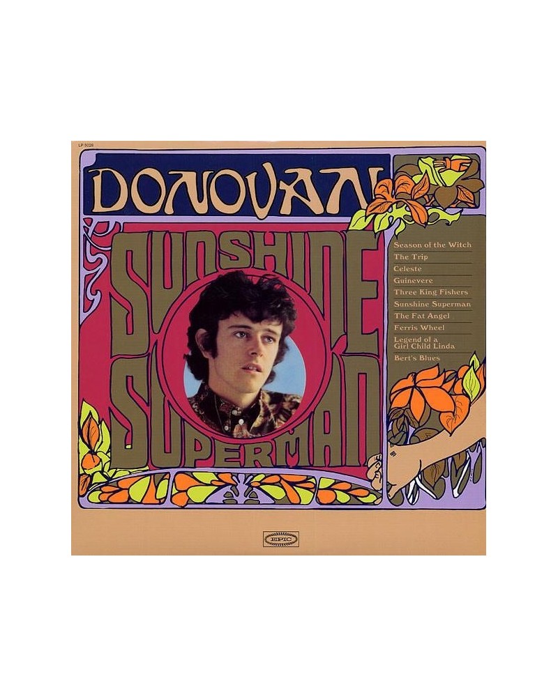 Donovan SUNSHINE SUPERMAN (MONO EDITION) Vinyl Record $15.00 Vinyl