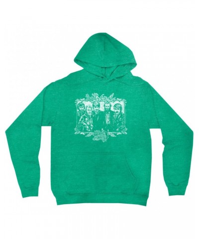 The Band Hoodie | 50th Anniversary Logo White Distressed Hoodie $18.78 Sweatshirts