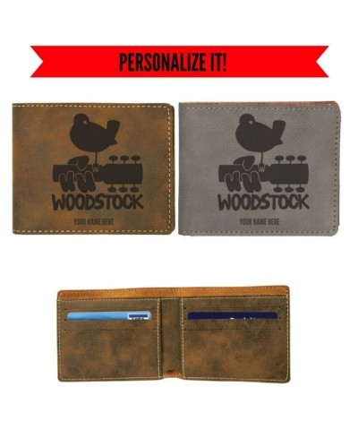 Woodstock Logo Vegan Leather Wallet $12.60 Accessories