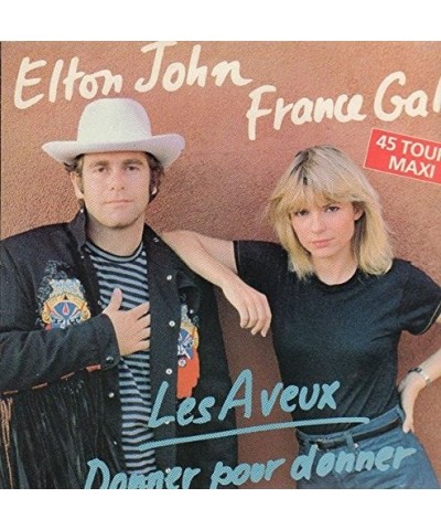 France Gall Les Aveux / Donner Pour Donner Vinyl Record $8.16 Vinyl