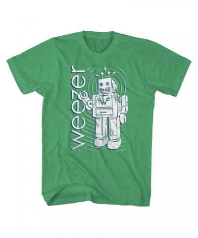 Weezer T-Shirt | Robot Shirt $10.98 Shirts