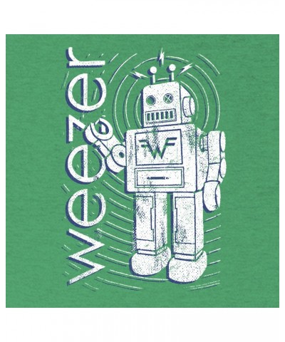 Weezer T-Shirt | Robot Shirt $10.98 Shirts