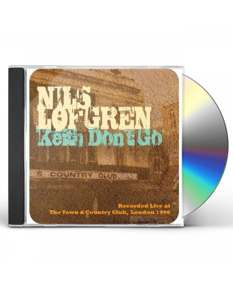 Nils Lofgren KEITH DON'T GO: LIVE AT T&C CD $1.28 CD