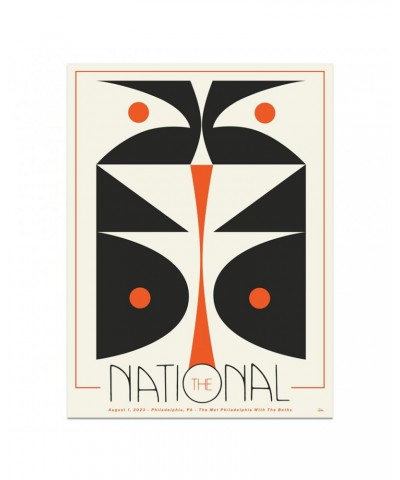 The National Philadelphia PA The Met Philadelphia Poster - August 1 2023 $12.00 Decor