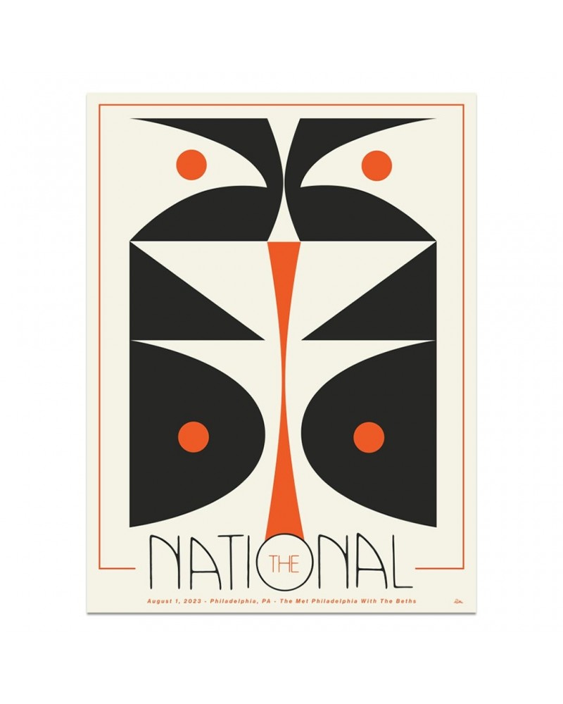 The National Philadelphia PA The Met Philadelphia Poster - August 1 2023 $12.00 Decor