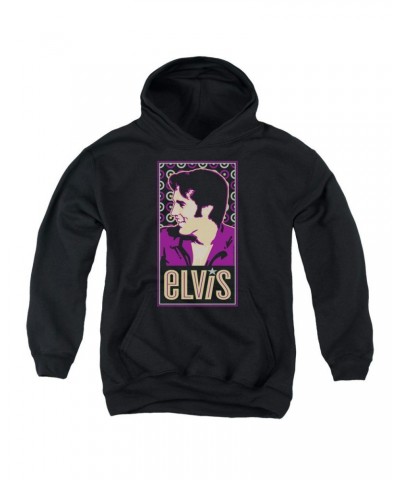 Elvis Presley Youth Hoodie | ELVIS IS Pull-Over Sweatshirt $13.34 Sweatshirts