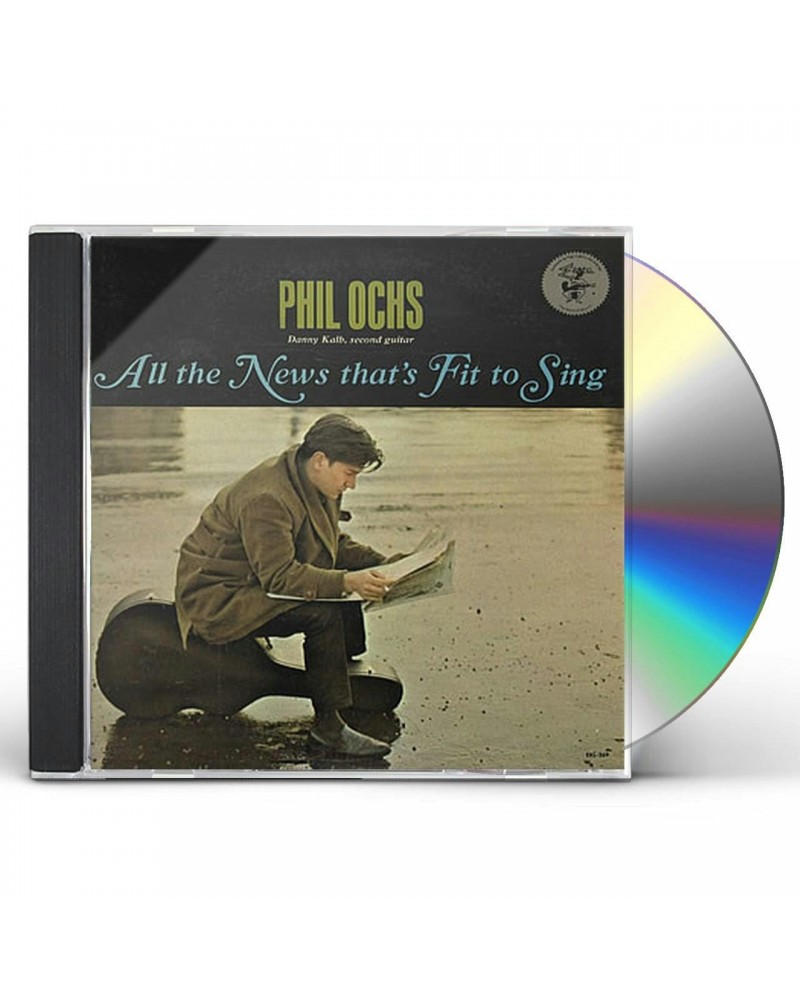 Phil Ochs All The News That's Fit To Sing Vinyl Record $5.53 Vinyl