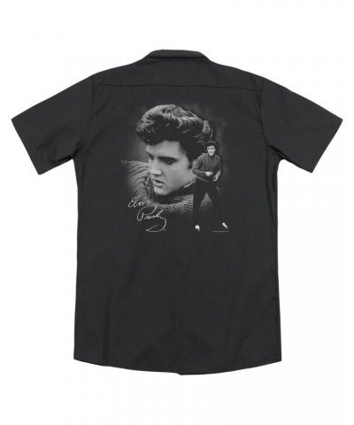 Elvis Presley SWEATER (BACK PRINT) $15.17 Sweatshirts