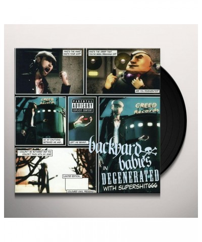 Backyard Babies Degenerated Vinyl Record $5.65 Vinyl