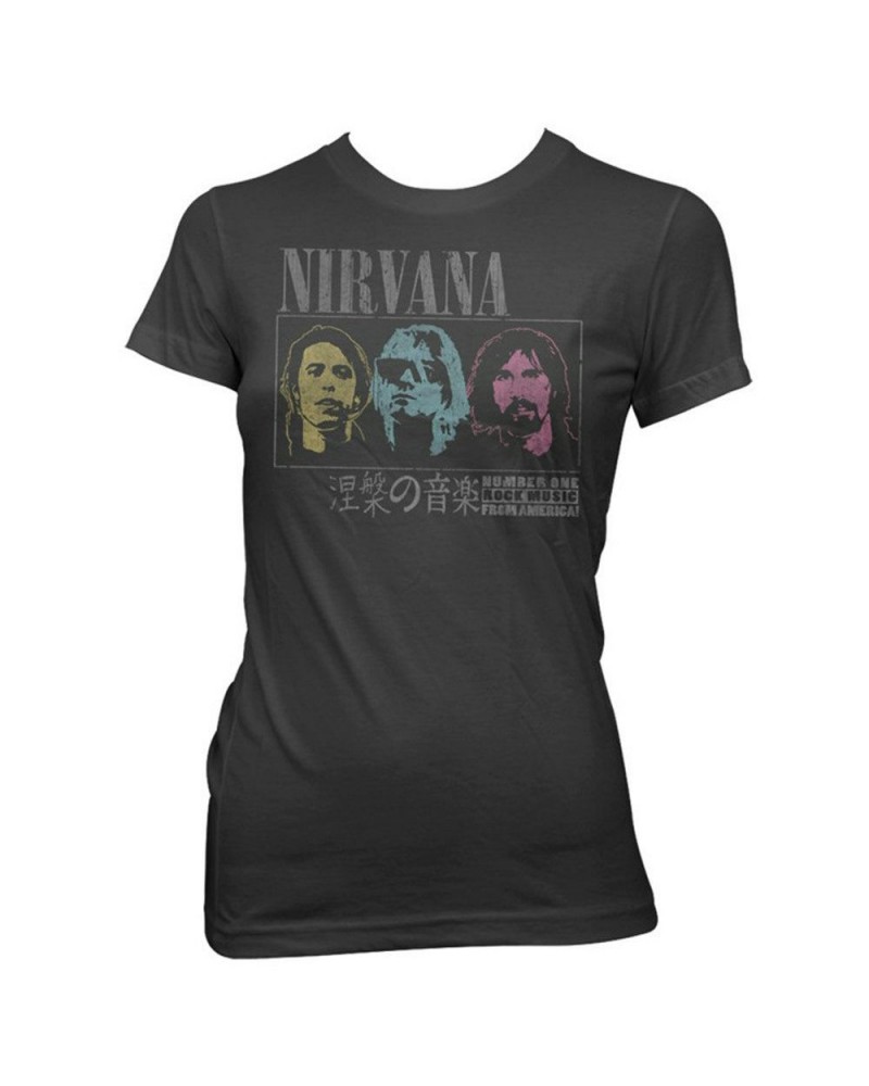 Nirvana "No. 1 Rock Music Band" Tissue Tee $10.32 Shirts