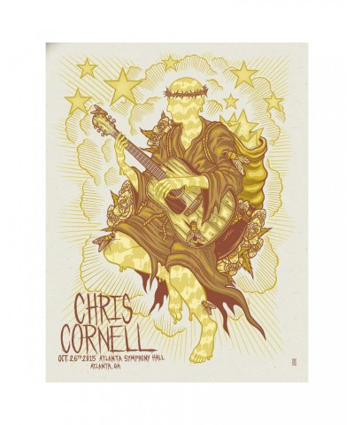 Chris Cornell Event Poster Atlanta $9.28 Decor