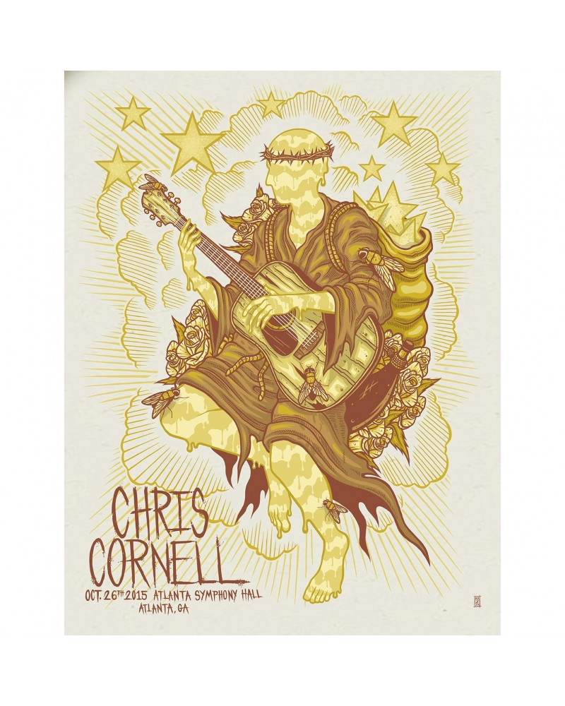 Chris Cornell Event Poster Atlanta $9.28 Decor