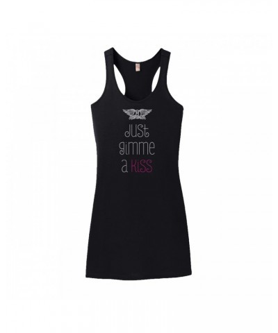 Aerosmith Just Gimme A Kiss Bling Racer Tank Dress $22.02 Shirts