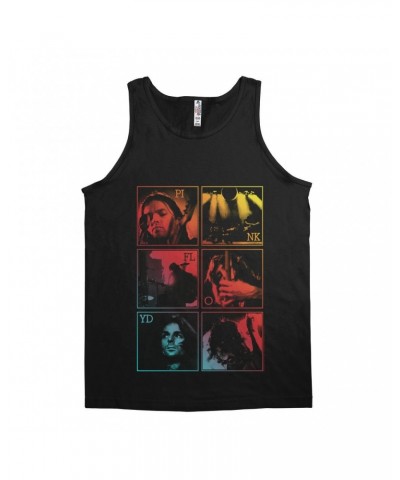 Pink Floyd Unisex Tank Top | Dark Side Of The Moon Live Group Ombre Image Shirt $9.73 Shirts