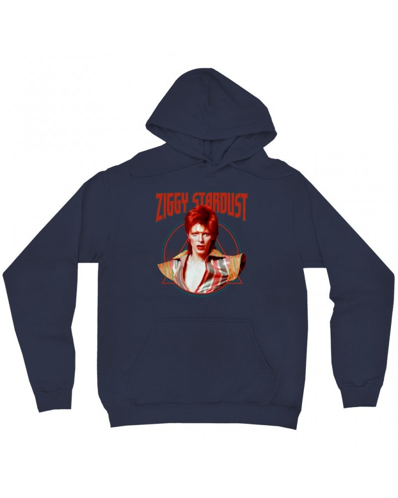 David Bowie Hoodie | Featuring Ziggy Stardust Hoodie $19.18 Sweatshirts