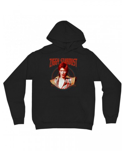 David Bowie Hoodie | Featuring Ziggy Stardust Hoodie $19.18 Sweatshirts