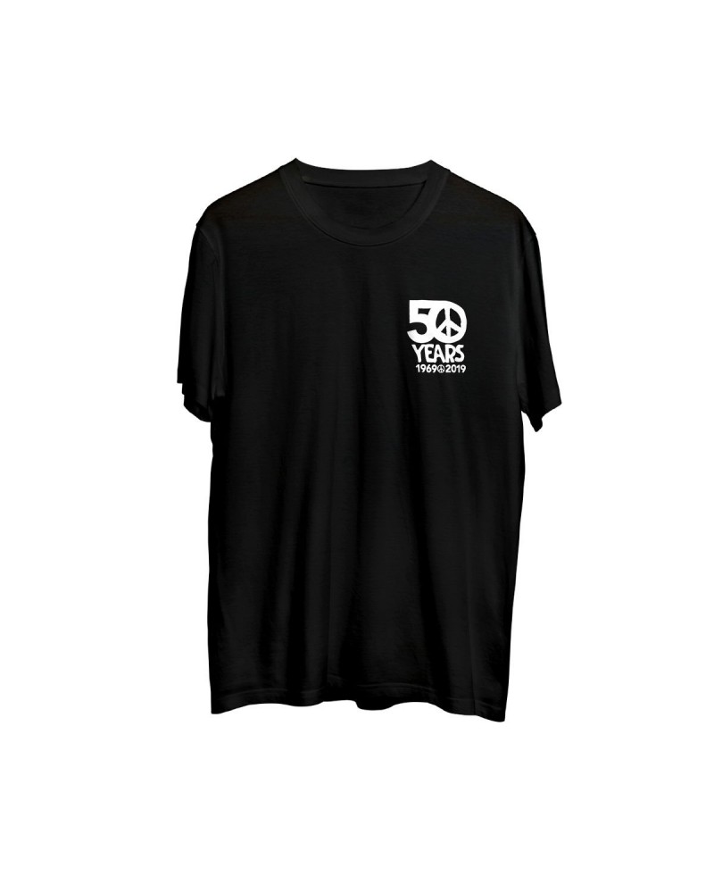 Woodstock 50th Anniversary Black T-Shirt $11.50 Shirts