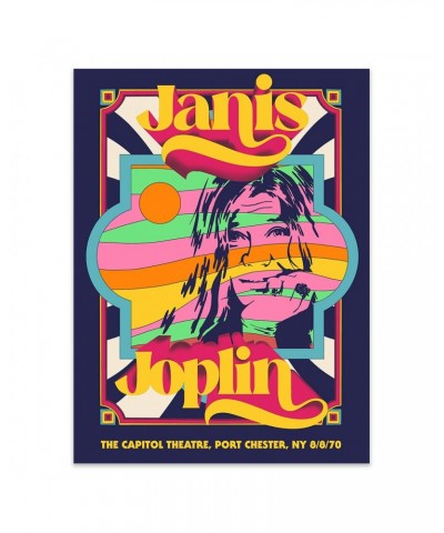 Janis Joplin 8/8/1970 Anniversary Poster - Variant Edition $36.00 Decor