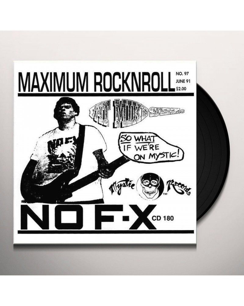 NOFX Maximum Rocknroll Vinyl Record $10.88 Vinyl