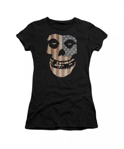 Misfits Juniors Shirt | FIEND FLAG Juniors T Shirt $8.20 Shirts