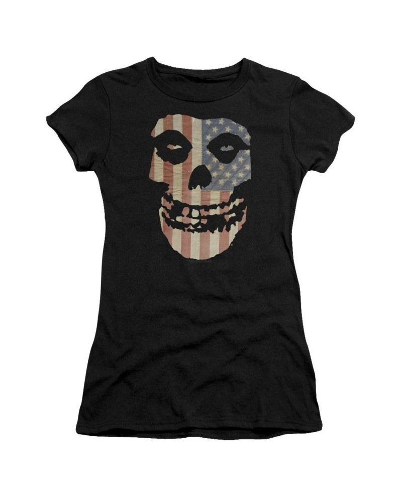 Misfits Juniors Shirt | FIEND FLAG Juniors T Shirt $8.20 Shirts