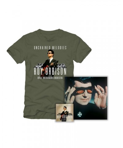 Roy Orbison CD + T-Shirt + Numbered Limited Edition 12" x 12" Print $16.32 CD