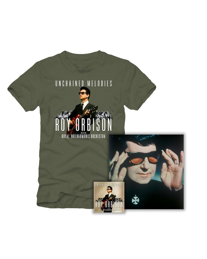 Roy Orbison CD + T-Shirt + Numbered Limited Edition 12" x 12" Print $16.32 CD