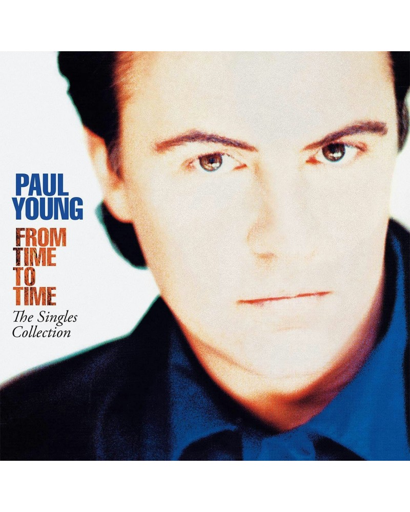 Paul Young FROM TIME TO TIME (SINGLES COLLECTION) (2LP/180G/TRANSLUCENT BLUE VINYL) Vinyl Record $16.72 Vinyl