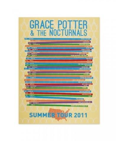 Grace Potter 2011 Summer Tour Poster $0.74 Decor